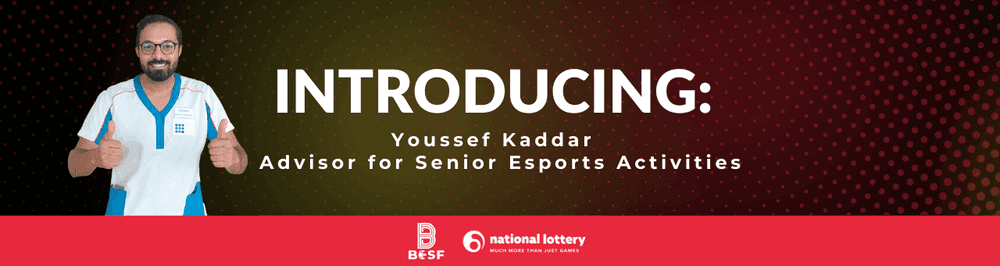 Youssef Kaddar Joins Belgian Esports Federation as Advisor for Senior Esports Activities